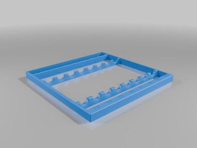 Tekprem 8pc Torx Screwdriver Organizer Tray