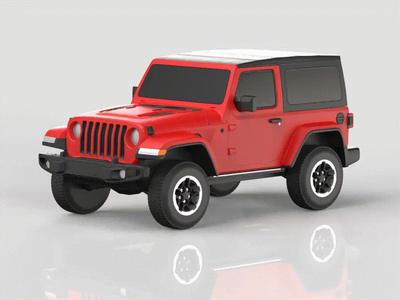 [Jeep] Jeep Wrangler 1/43 and 1/64 scale Parts