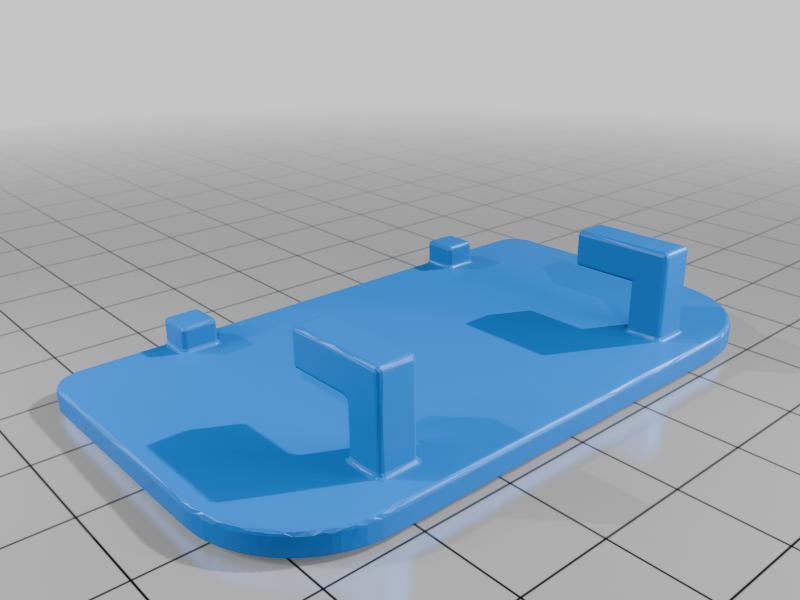Ikea Skadis flat piece for mounting