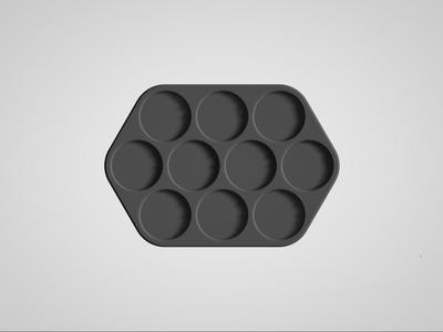 WH 40K Movement Tray 10x32mm