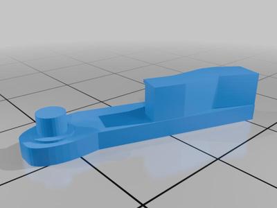Rotator arm with small rim for Denix Peacemaker SAA replica