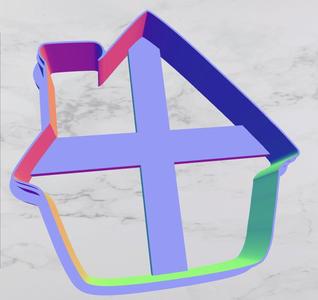 House cookie cutter