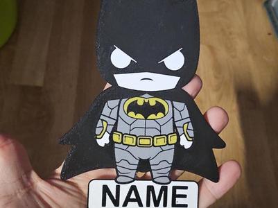 Personalized Batman name