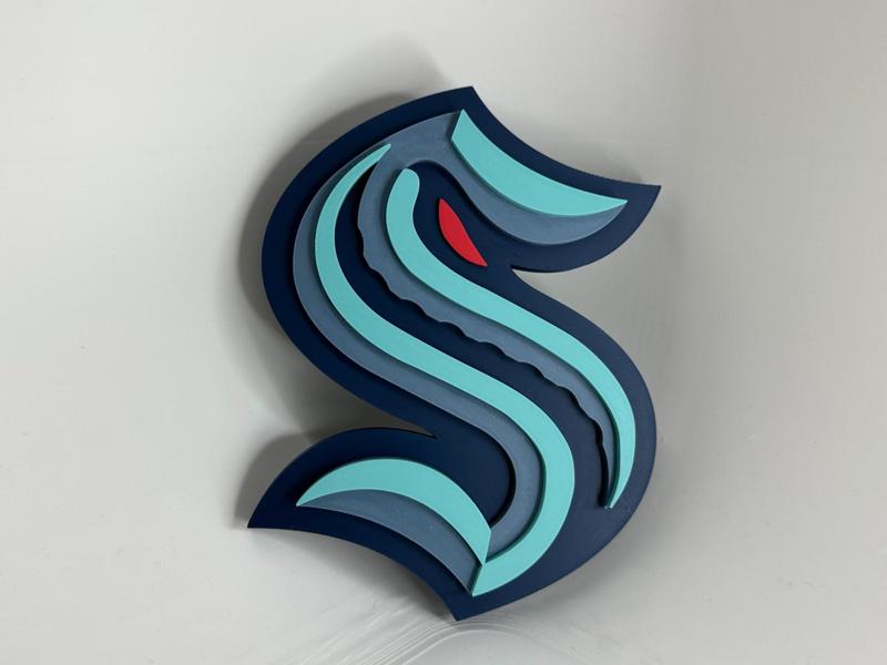 Seattle Kraken Logo 2021