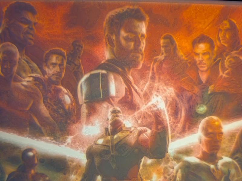 Marvel Lithophane Lightbox