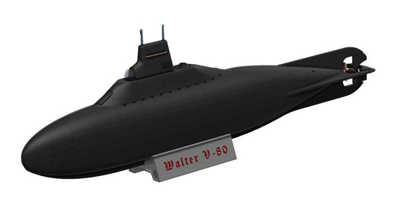 Walter V-80 Experimental Submarine