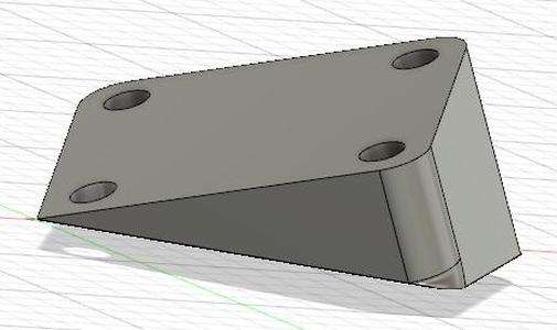 Brodit angled mount