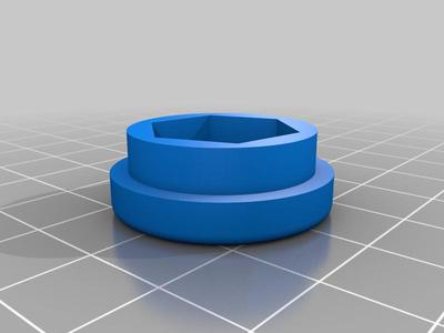DeLorean Seatbelt Receptacle Bolt Cap