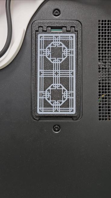 P1 / X1 series - Poop chute door (Korean patterns)