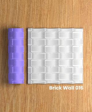 Collection Soda | Brick Wall 016 | Polymer Clay Seamless Texture Roller
