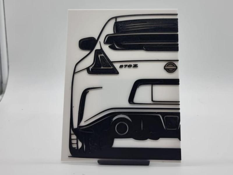 2D Wall Art Nissan 370Z NISMO