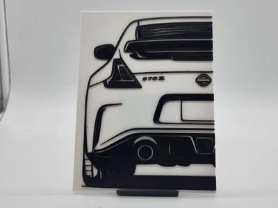 2D Wall Art Nissan 370Z NISMO