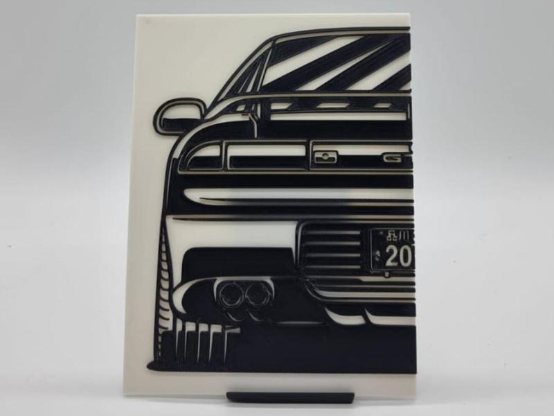 2D Wall Art Mitsubishi 3000GT