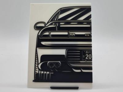 2D Wall Art Mitsubishi 3000GT