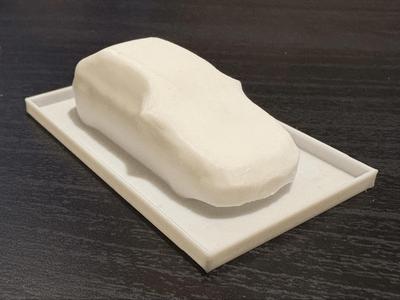 Honda Civic Type R 98 - Cloth-Covered Desk Display