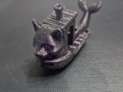 CAT BOAT WITH MERMAID TAIL