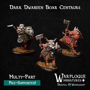 Dark Dwarven Boar Centaurs Kit