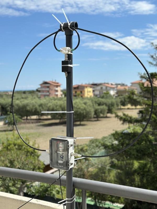 K1FM IZ6 Magnetic Loop