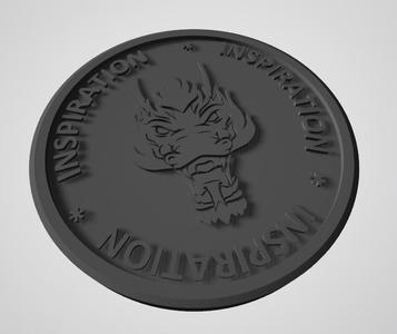 DM Inspiration Token *one sided* 