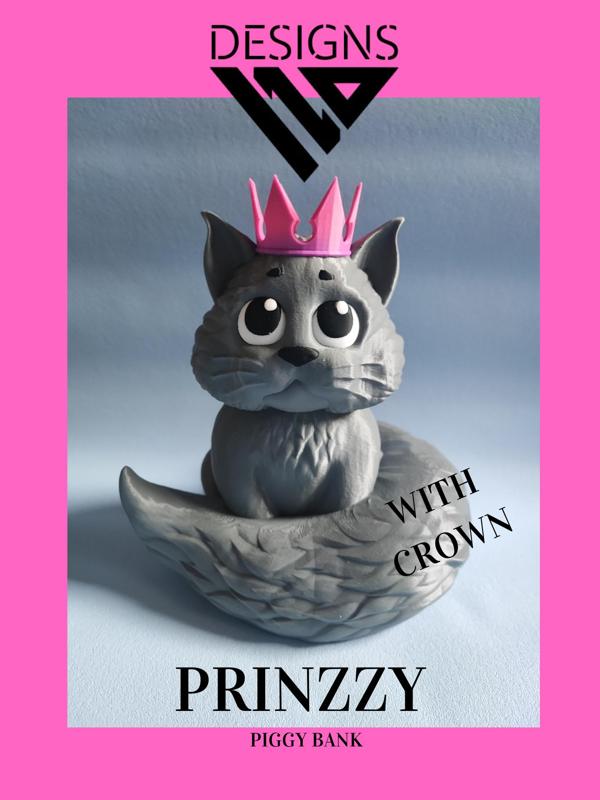 Piggy Bank Prinzzy Cat Spardose
