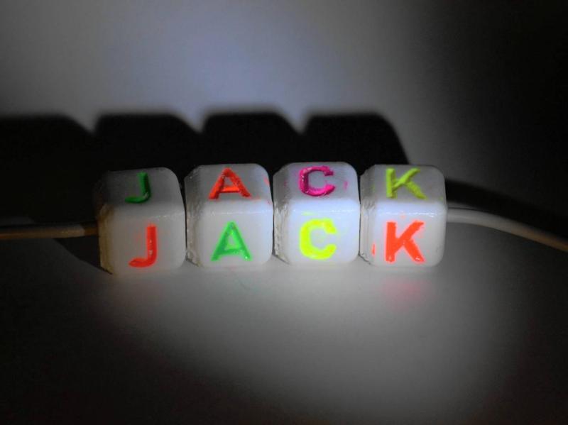 Letter Beads (cube & flat) + №&symbols