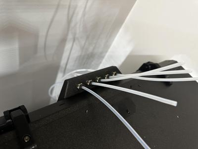 MMU2S / MMU3 Original Prusa Enclosure PTFE Tube holder