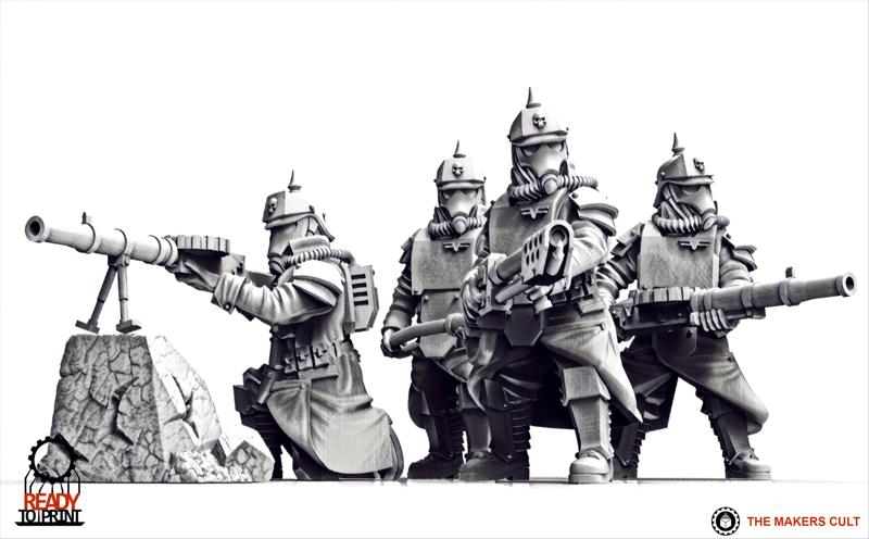 Valour Korps - Shock Infantry Heavy Weapons