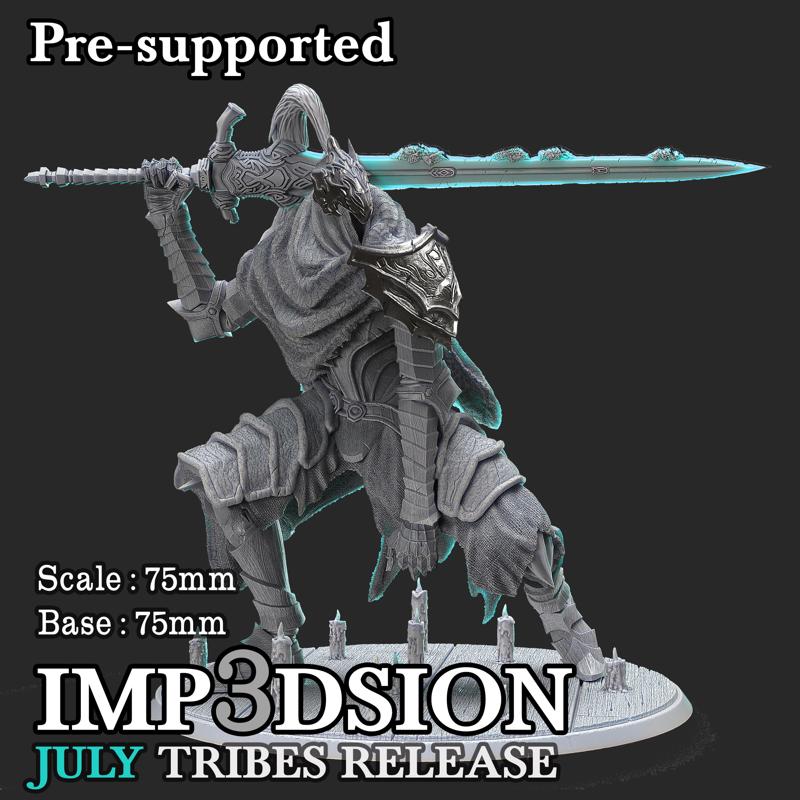 75mm Dark Soul Knigth
