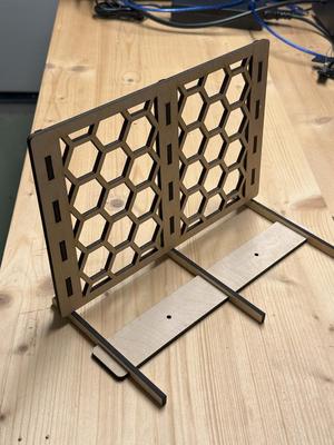 Bearing Support for Laser Wood