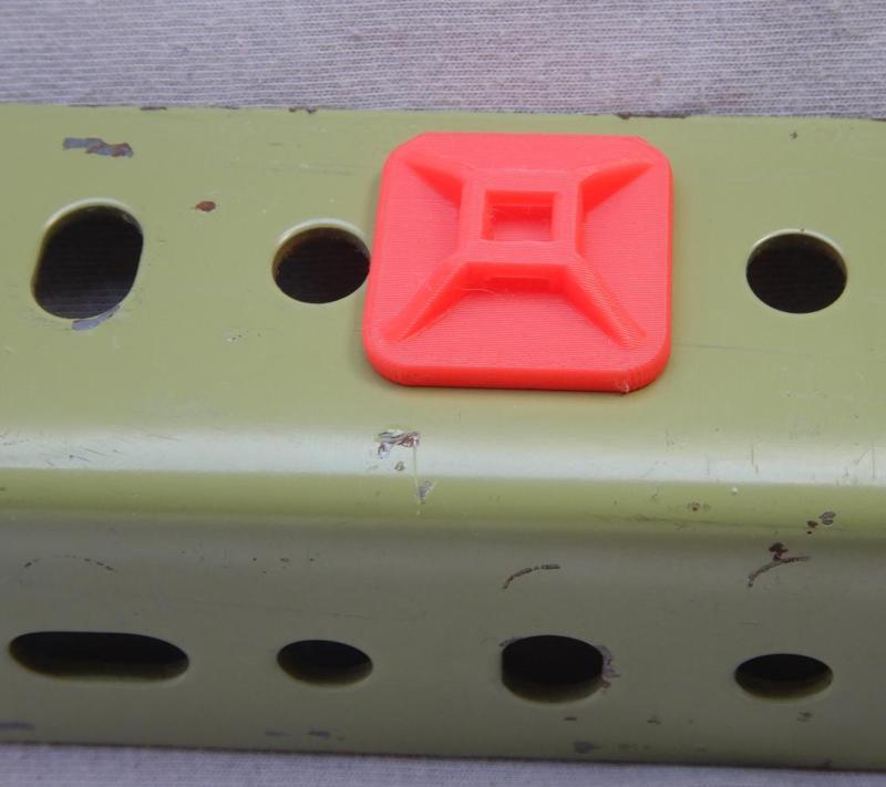 Kabelbinder Platte für Dexion; Cable tie mount for Dexion