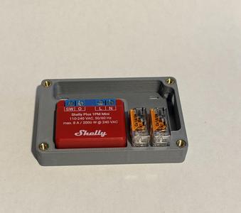 Shelly 1 PM mini housing