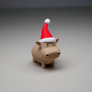 Tiny Christmas Cow