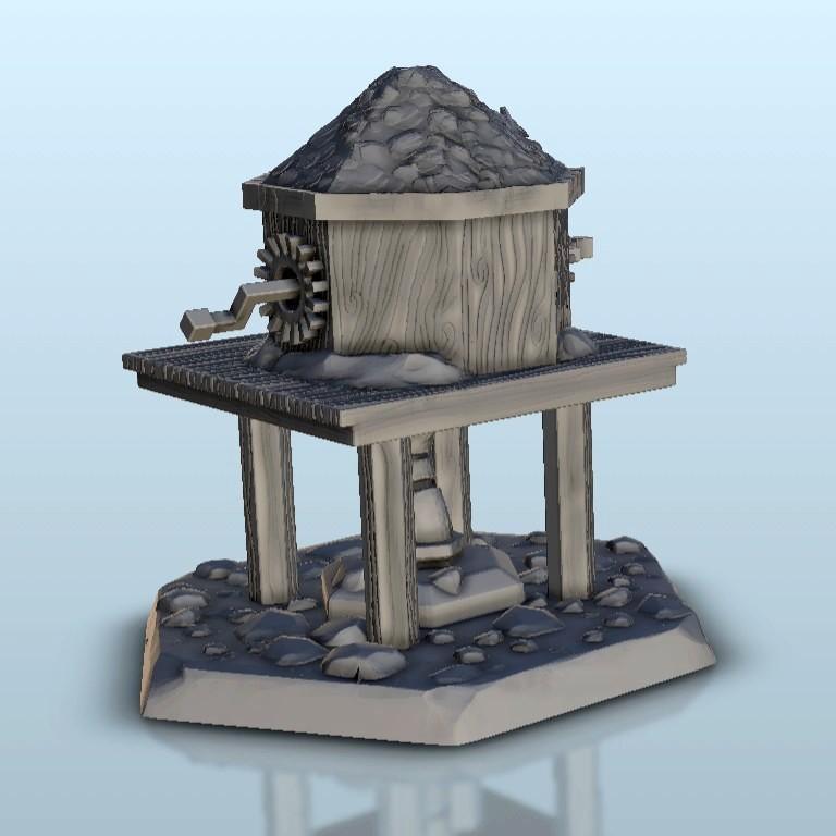 Water pump - Age of Sigmar Bolt Action Flames of War scenery terrain wargame Modern