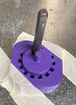 Circular Stamping Jig/Guide for 6mm Punch Sets