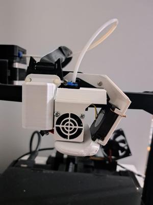 cr6 se Hotend Fan Case and Doughterboard Case