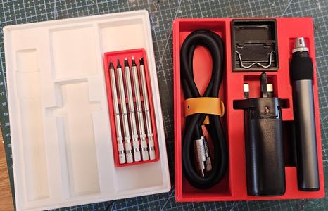 Kaiweets KETS02 / Fnirsi HS−01 Soldering Pen Case (UK Plug)