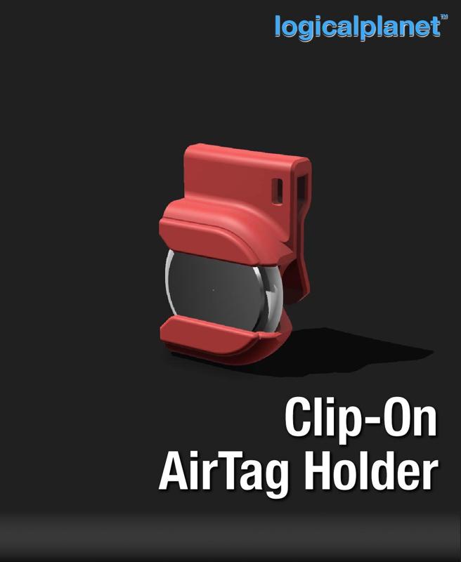Clip-On AirTag Holder