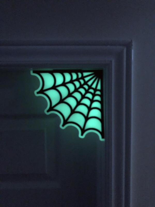 Spider Web Corner Decoration