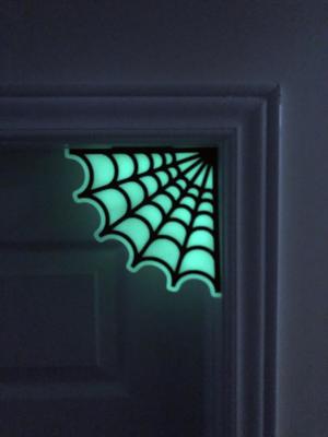 Spider Web Corner Decoration