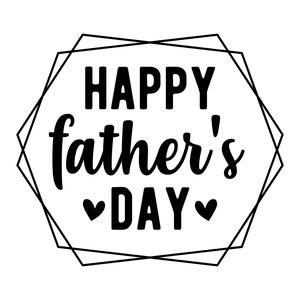 Happy Father's Day Ink & t-shirt Bleaching Art Stamp