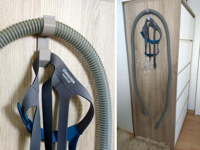 CPAP Hook for Hose & Mask