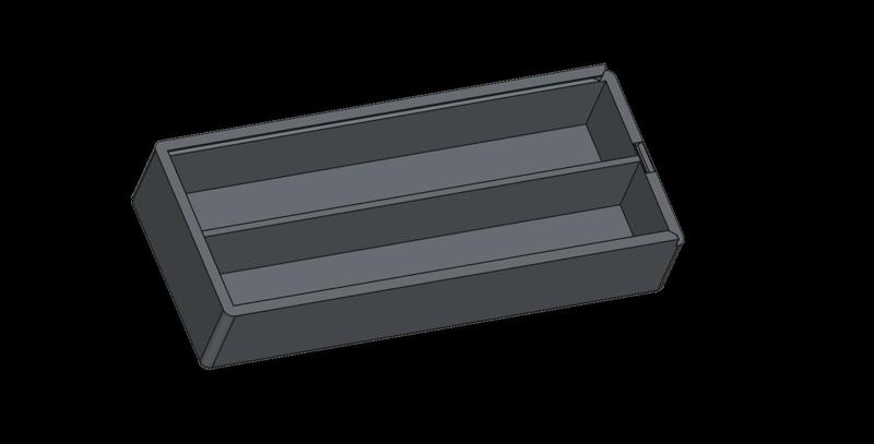 Box for children's cutlery
