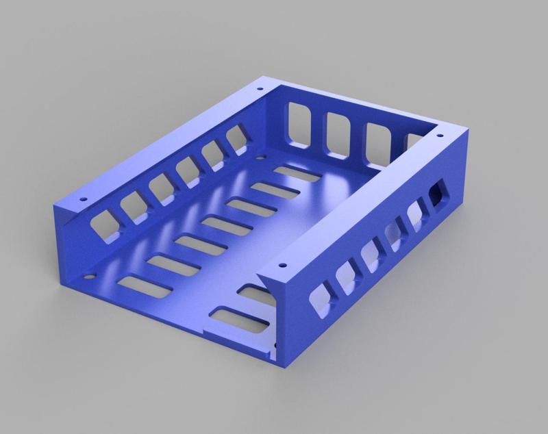 Under desk - under table 3.5 hdd - hard drive box - mount - holder