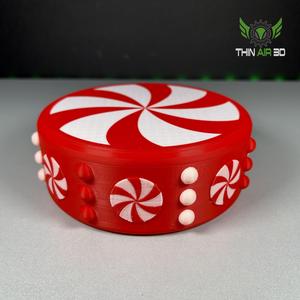 Peppermint Candy Bowl