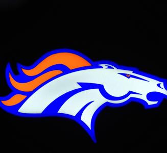 Denver Broncos lamp