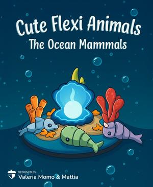 Diorama for Cute Flexi Animals, Oceanic Mammals