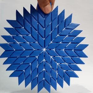 snowflake placemat & coaster