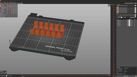 Prusa encloser - spool holder fixation