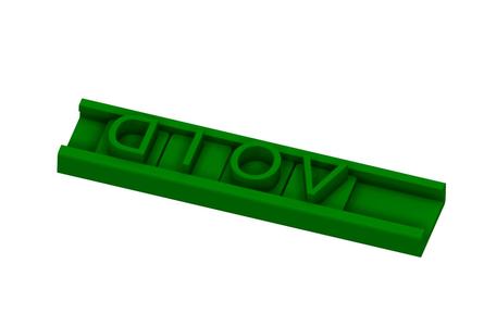 STAMP with Interchangeable Letters