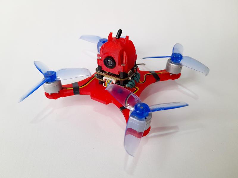 Estructura Dron TPU 2.5 Pulgadas -  2.5 Inch TPU Drone Structure